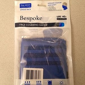 🆕️ Bespoke Face covering gaiter "Blue" Adult